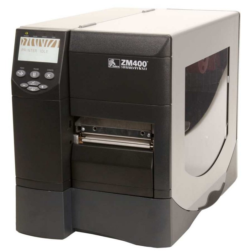 Zebra ZM400 4" T/Transfer Label Printer With 203 DPI & Ethernet